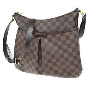 LOUIS VUITTON Bloomsbury PM Shoulder Bag Damier Leather Brown